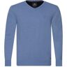 Campbell Classic Trui V-hals Blauw - XXL