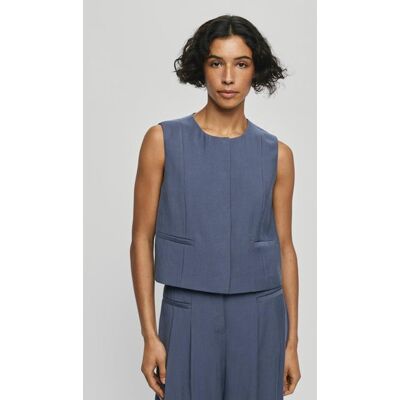 Moss Copenhagen MSCH Copenhagen Frode Gilet Indigo - L Moss Copenhagen MSCH Copenhagen Frode Gilet Indigo - L