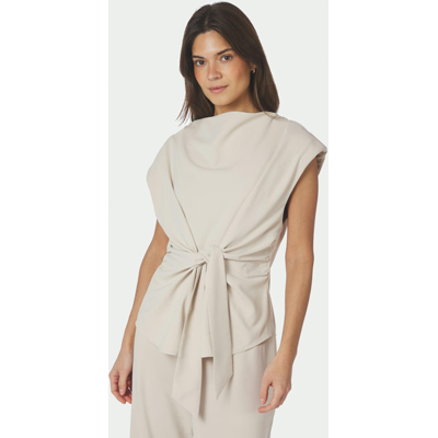 Neo Noir Top Katarim Crepe Top Ivory - 38 Neo Noir Top Katarim Crepe Top Ivory - 38