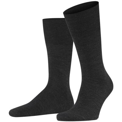 Falke Sokken 14435 gemeleerd zwart - 47-48 Falke Sokken 14435 gemeleerd zwart - 47-48