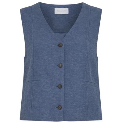 Moss Copenhagen MSCH Copenhagen Viana Ginia Gilet Indigo - XS Moss Copenhagen MSCH Copenhagen Viana Ginia Gilet Indigo - XS