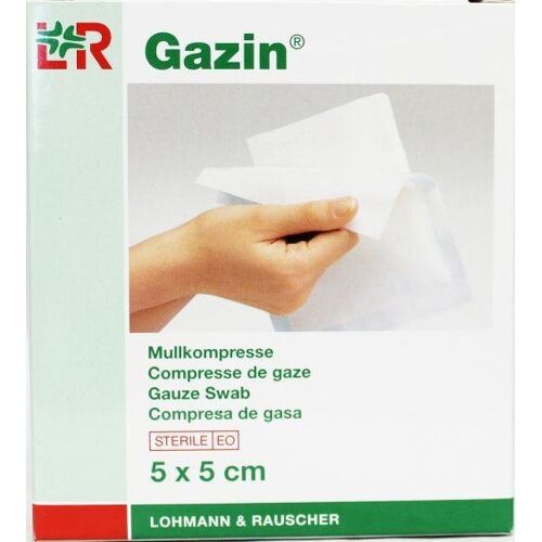 Gazin Gaaskompres 5 x 5cm steriel 5 x 2