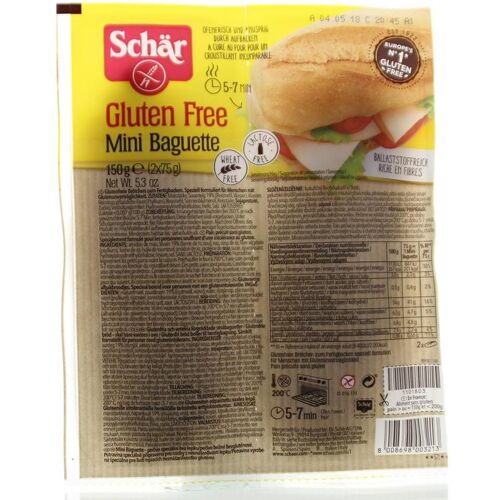 Dr Schar Baguette mini 2 stuks