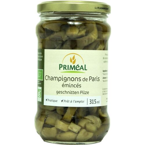 Primeal Champignon schijfjes bio