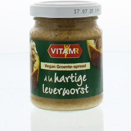 Vitam Groente-spread a la hartige leverworst vegan bio