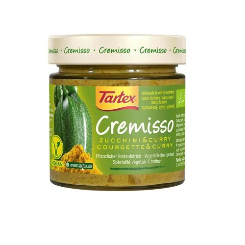 Tartex Cremisso courgetty curry bio