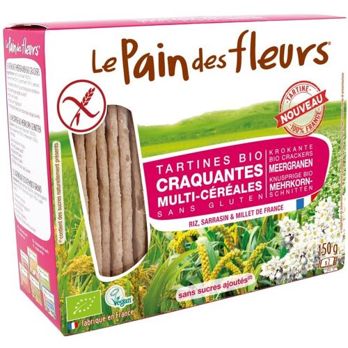 Pain Des Fleurs Meergranen crackers bio