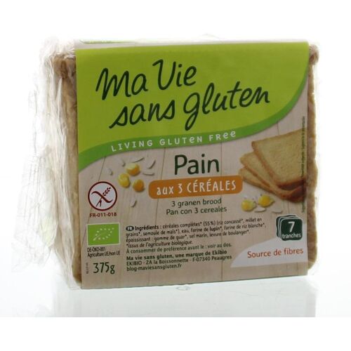 Ma Vie Sans Brood 3 granen glutenvrij bio