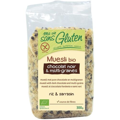 Ma Vie Sans Muesli chocolade en multigranen glutenvrij bio