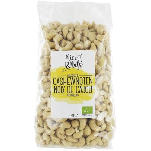 Nice & Nuts Cashewnoten rauw bio