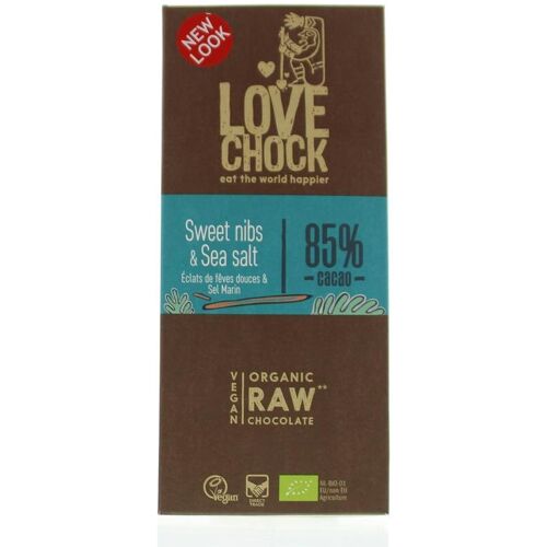 Lovechock Sweet nibs & seasalt bio