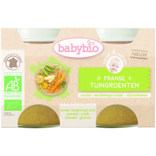 Babybio Groenten tuingroenten 130 gram bio