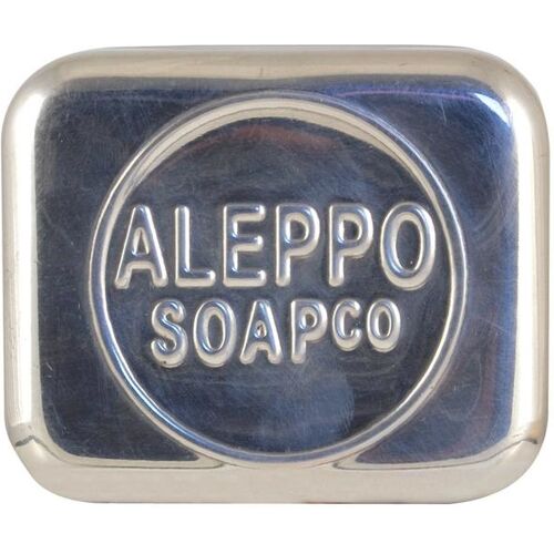 Aleppo Soap Co Zeepdoos aluminium leeg voor Aleppo zeep