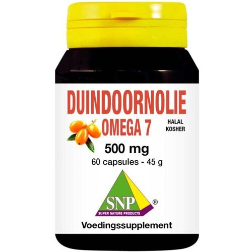 SNP Duindoorn olie omega 7 500mg halal-kosher