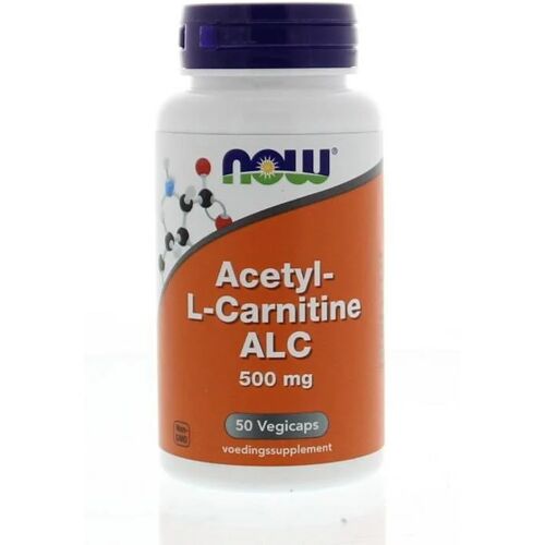 NOW Acetyl L-Carnitine 500 mg (50 vcaps)