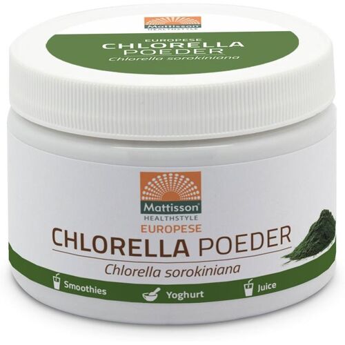 Mattisson Chlorella poeder Europees