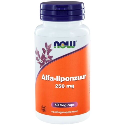 NOW Alfa-liponzuur 250 mg (60 vcaps)