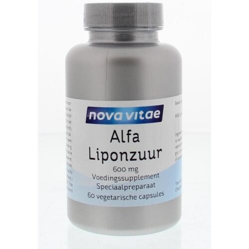 Nova Vitae Alfa liponzuur 600 mg