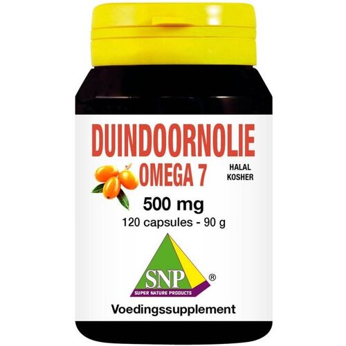 SNP Duindoorn olie omega 7 halal kosher 500 mg