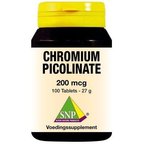 SNP Chroom picolinaat 200 mcg (100 tab)