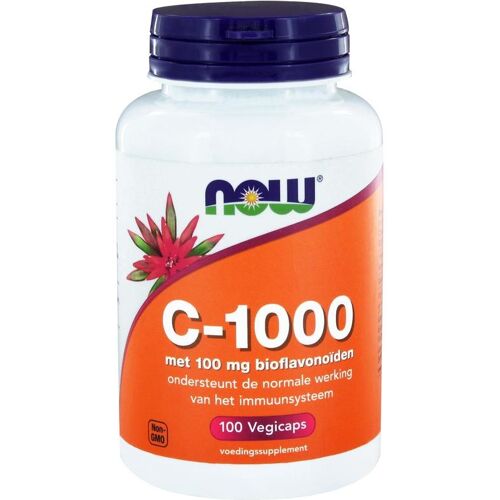 NOW Vitamine C 1000 mg bioflavonoiden (100 vcaps)