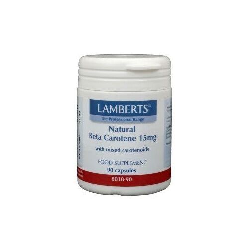 Lamberts Vitamine A 15mg natuurlijke (beta caroteen)