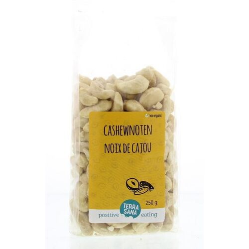 Terrasana Cashewnoten ongeroosterd zonder zout bio