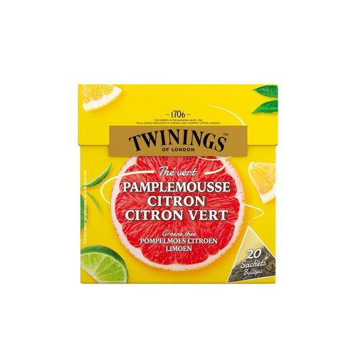 Twinings Groene thee pompelmoes citroen limoen