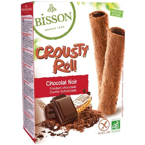 Bisson Crousty roll pure chocolade bio