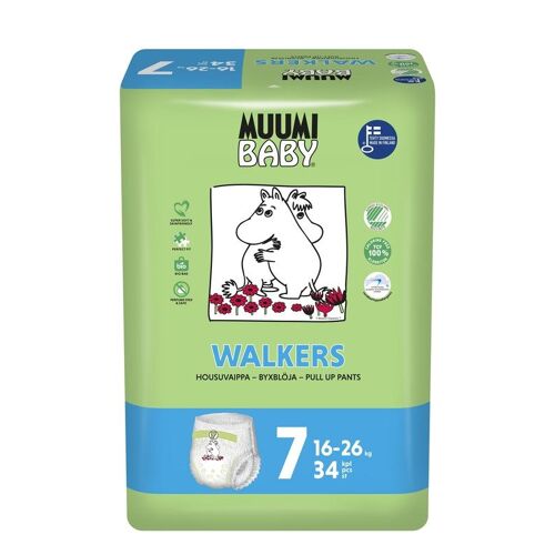 Muumi Baby Ecologische luierbroekjes maat 7 XL 16-26kg