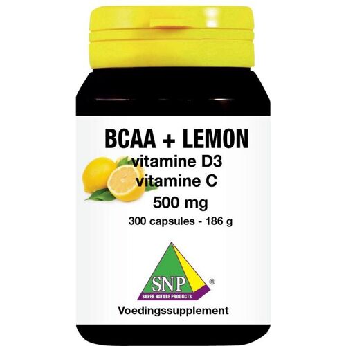 SNP BCAA Lemon vitamine D3 vitamine C 500 mg