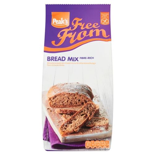 Peak&apos;s Broodmix vezelrijk glutenvrij (900 gr)