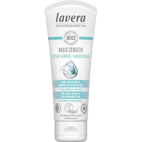 Lavera Basis Sensitiv handcreme/creme mains bio FR-DE