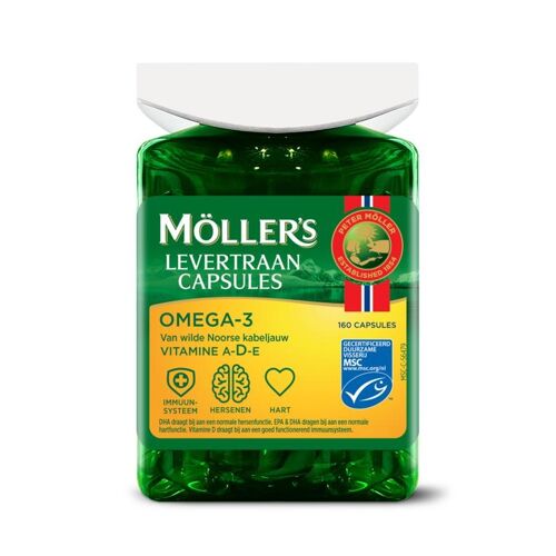 Mollers Omega-3 levertraancapsules