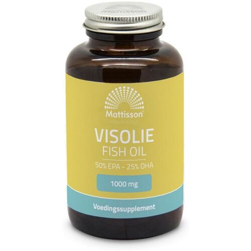 Mattisson Omega 3 visolie 50 EPA 25 DHA 1000mg