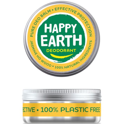 Happy Earth Deodorant balm jasmine ho wood