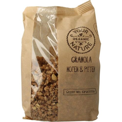 Your Organic Nat Granola noten en pitten bio (375 gr)