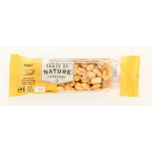 Taste Of Nature Peanut granenreep bio