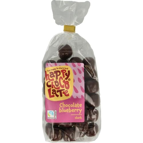 Happy Chocolate Blueberry pure chocolade bio