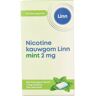 Linn Nicotine kauwgom 2mg mint