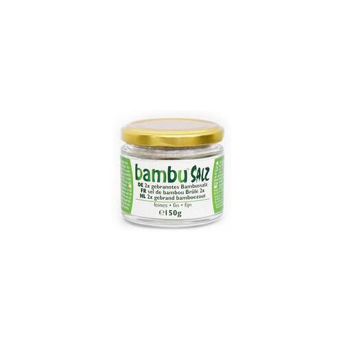 Bambu Salz Bamboezout fijn 2x gebrand 150g