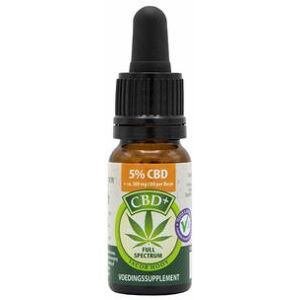 Jacob Hooy CBD plus olie 5% 10ml