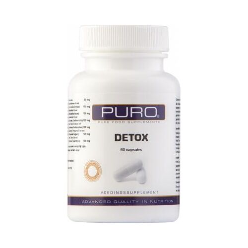 Puro food supplements detox 60 caps