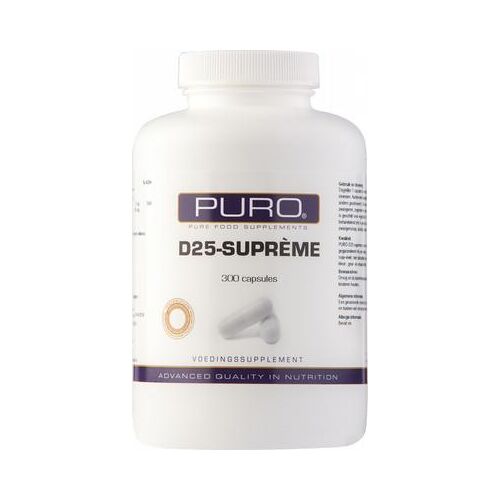 Puro food supplements d25 supreme 300 caps