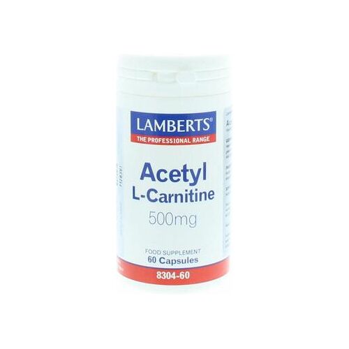 Lamberts Acetyl-L-Carnitine 500mg 60ca