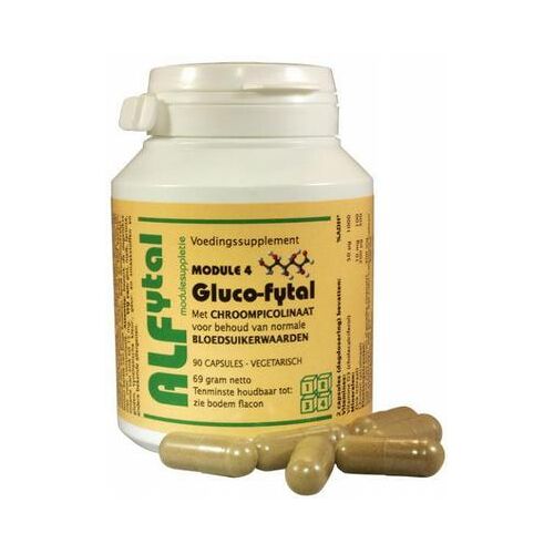 Alfytal Gluco-fytal bloedsuikerformule 90vc