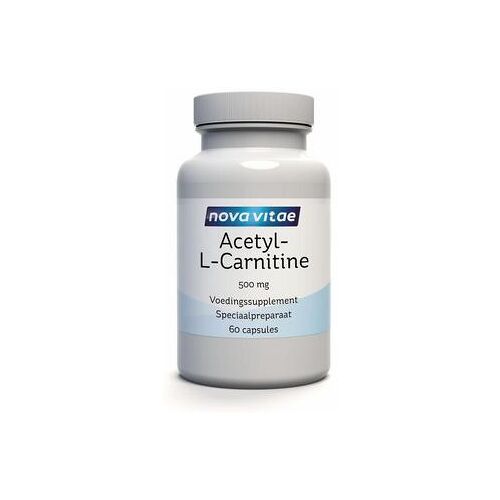 Nova Vitae Acetyl-L-Carnitine 500mg 60vca