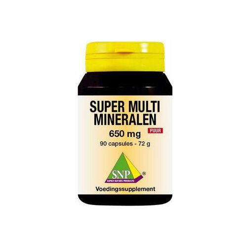 SNP Super multi mineralen 650 mg puur 90ca