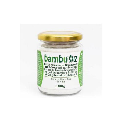 Bambu Salz Bamboezout fijn 2x gebrand 300g