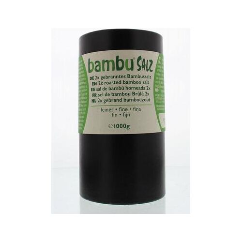 Bambu Salz Bamboezout fijn 2x gebrand 1000g